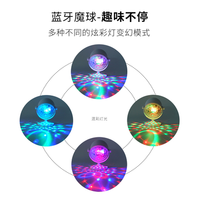 梦幻光影魔法师 如何用蓝牙音箱魔球小夜灯与迷你投影灯营造沉浸式氛围