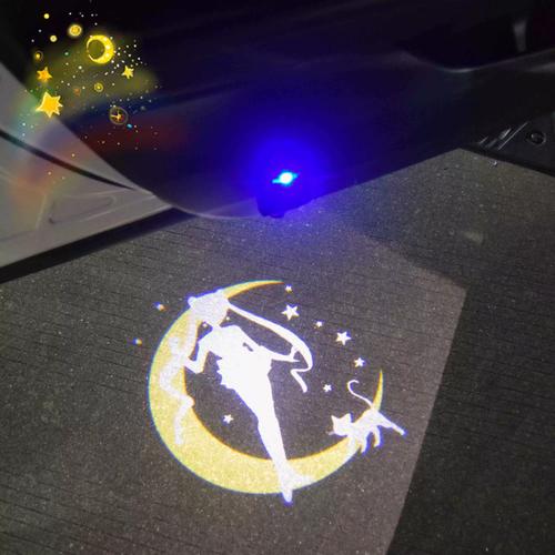 梦幻座驾新体验 水冰月主题车载投影灯，驶入美少女战士的魔法世界